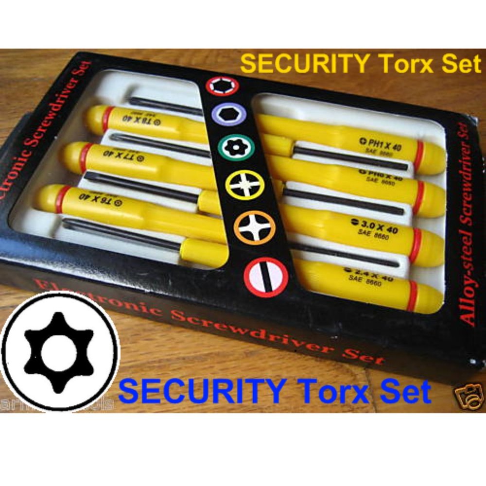 NEW ARMWAY 7pc Screwdriver Security Torx 5413A
